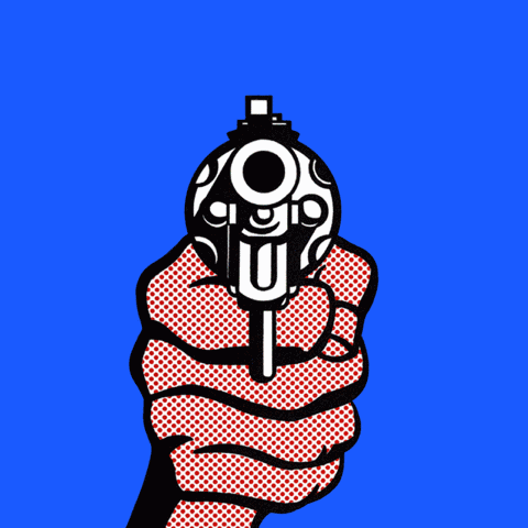 Lichtenstein&#8217;s pistol gif by Sketch-a-Etch
Follow @sketch_a_etch
]]>