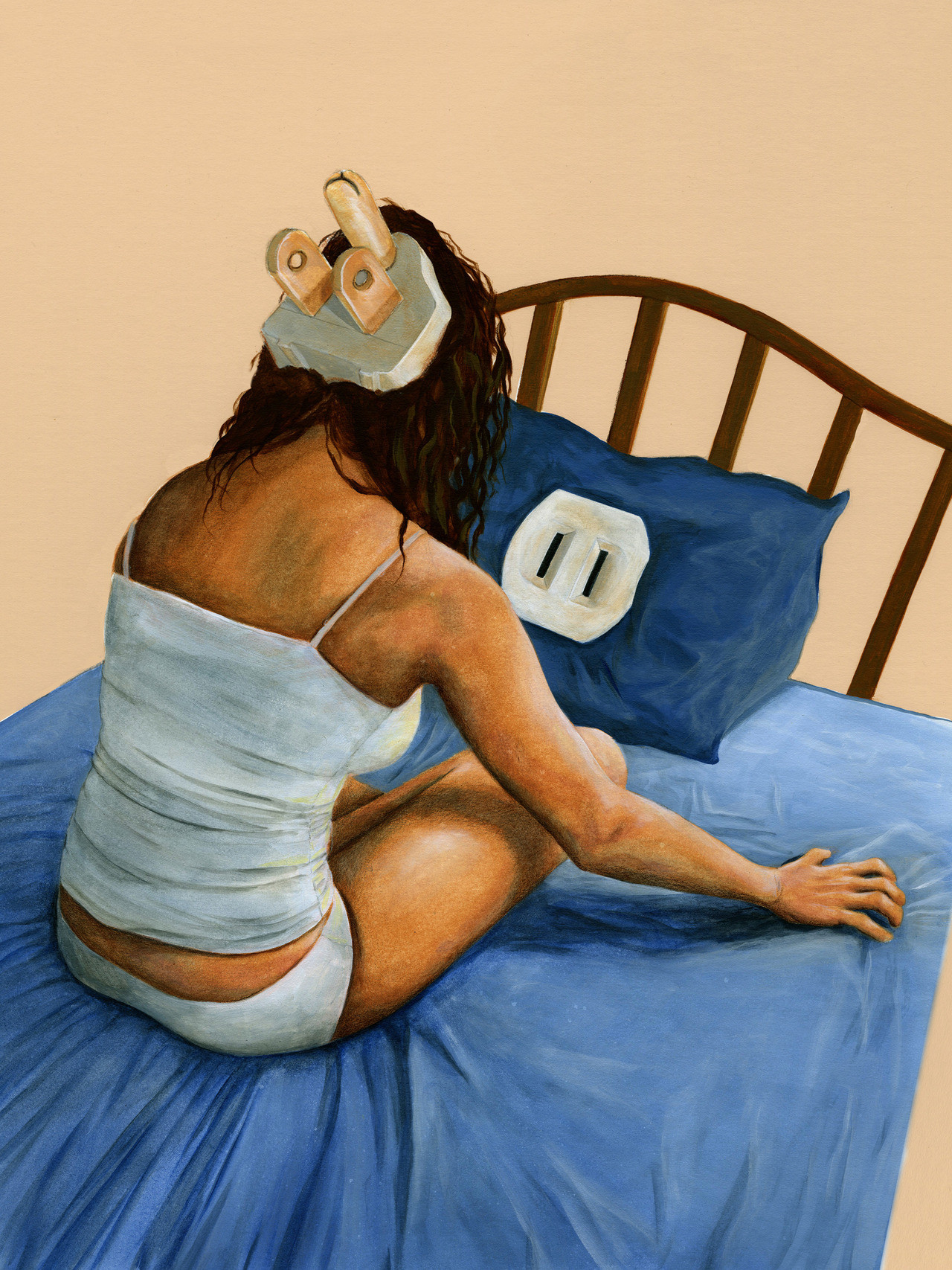 gaksdesigns:

Insomnia by Artist Brian DeYoung

A pretty good way to start my week!