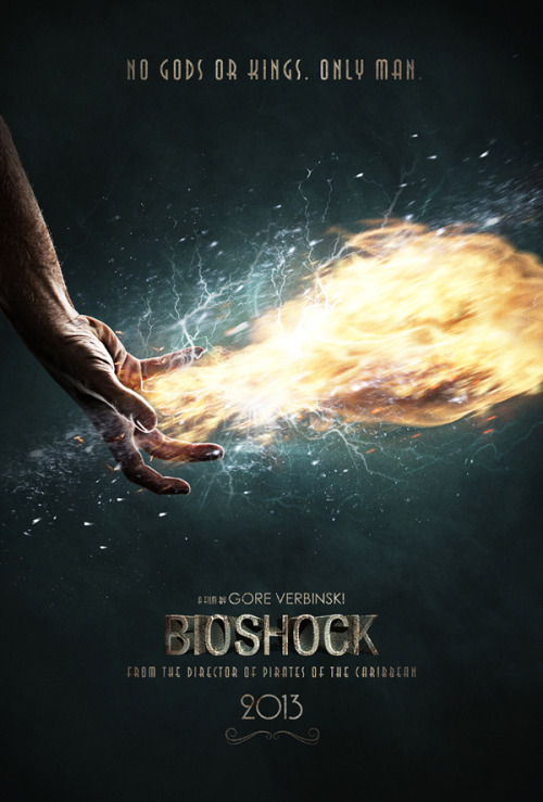 Bioshock Move Poster Mockup by Christoffer Ekstrom