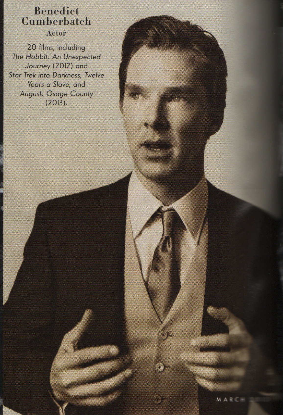 londonphile:

iwillfangirlthefuckoutofyou:

Guess who got the Vanity Fair magazine?! This Cumberbitch did!!! Sorry for the shitty quality, my scanner is being a little tit. Enjoy.

Thanks to @CumberbatchedIt for showing me this post :)

 This looks like a photo from an album, “When Benedict Cumberbatch got married!” &lt;3 So pleased to see him in Vanity Fair though! It’s a big deal!