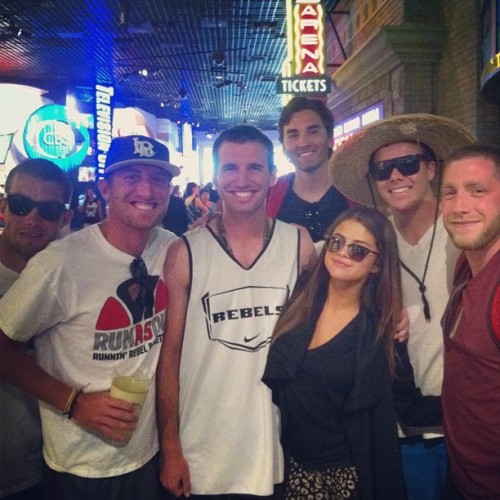 Selena with fans in Las Vegas!