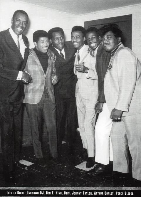 princearnold:  Legendary Soul Singers Ben E. King, Otis Redding, Johnnie Taylor, Arthur Conley and Percy Sledge. (photo courtesy of The National R&amp;B Music Society).