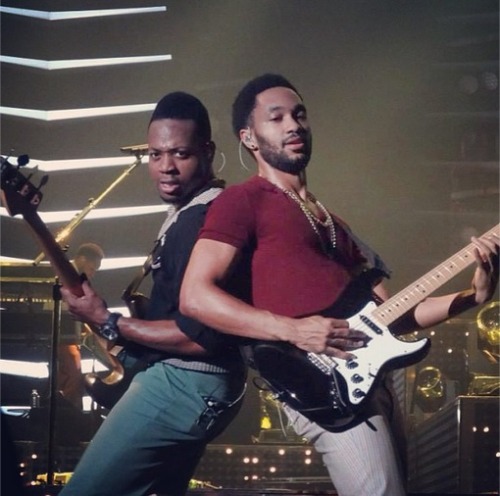 bmars-news:   nicolemars2 submitted: “Haha! The face! @.jamareoartis &amp; @.phredleybrown #MJWT #Vegas 8/3/13” (Credit: obsessingoverbrunoand1d)