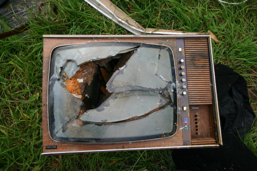 Broken TV