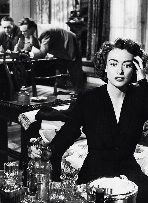 Joan Crawford in a production still from Possessed, 1947