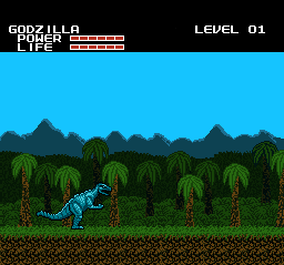 NES Godzilla: Replay.  1