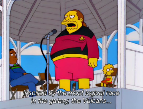 the simpsons season 10 vulcan breeding Comic Book Guy they saved lisa