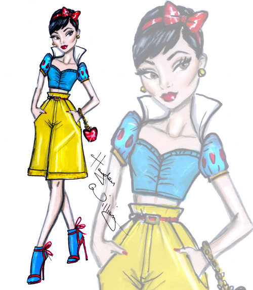 Disney Diva Fashionistas by Hayden Williams: Snow White