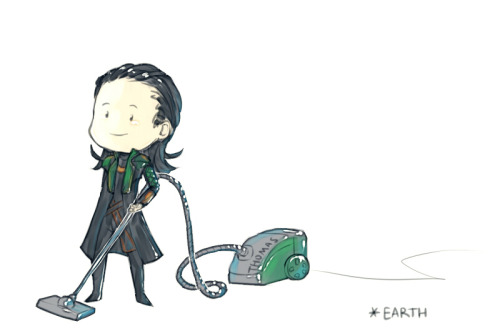 2earth2:

 
Someone said that at this moment Loki looks like he is vacuuming :D
