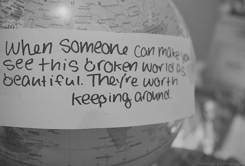 Once broken world become beautiful &#8230;FOLLOW BEST LOVE QUOTES FOR MORE LOVE QUOTES