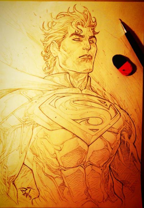 Sketch Sunday: Man of Steel 
Created by Paolo Pantalena 