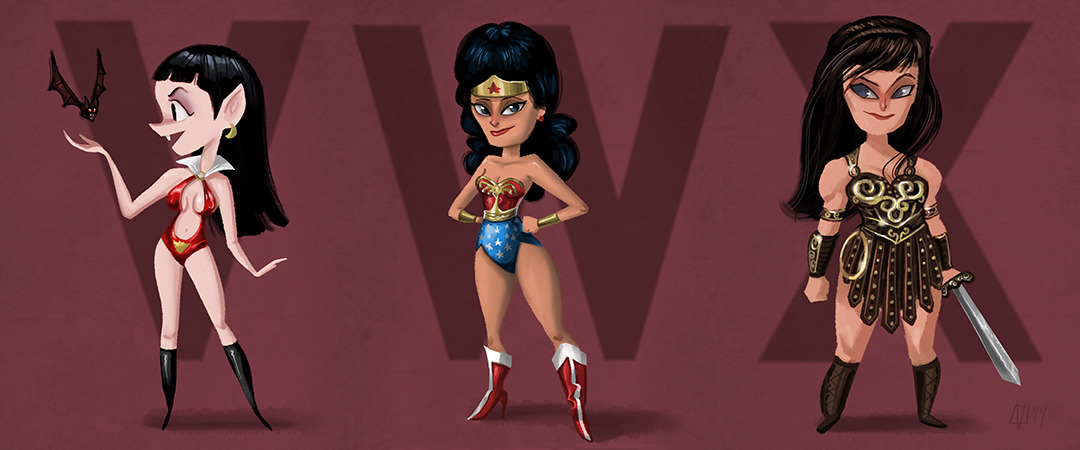 Girl Power! The Ultimate Pop Culture Alphabet: VWX