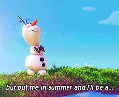 my gif frozen wdas olaf in summer frozen spoilers i knew this was in the song because i read the script but i completely burst out laughing anyway 
