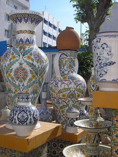 
visitheworld&#160;:


Bela cerâmica em Nabeul , Tunísia (por mattbrown79 ).

