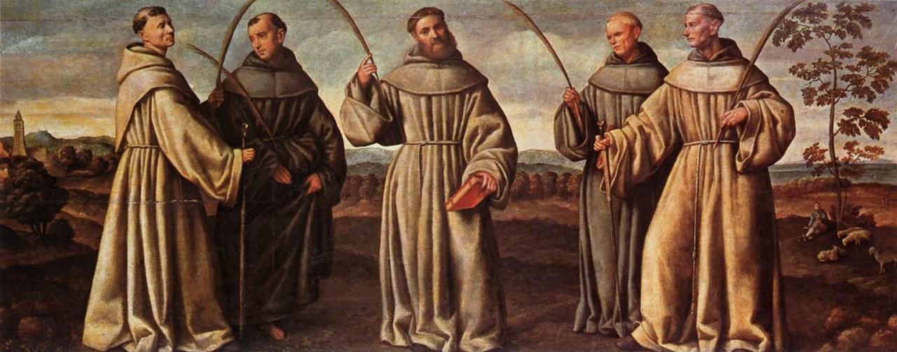 theraccolta:

Franciscan Martyrs by Bernardino Licinio