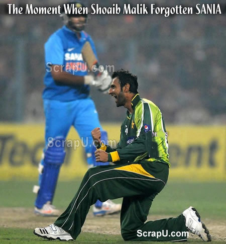 Shaoib Malik ne Susral ka vicket ukhar diya - Cricket Team-Pakistan pictures