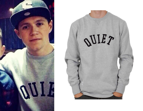 Niall wore this jumper in a recent picture with Nicholas from this years X Factor (November 2013)
The Quiet Life (at Asos) - £80