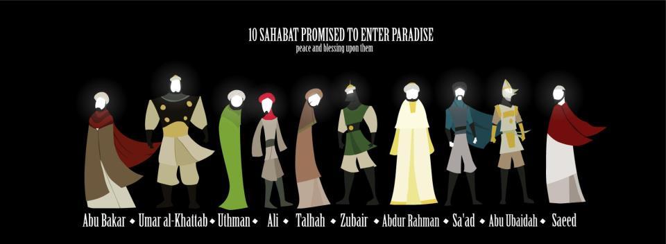 
10 sahabat promised to enter paradise :’)
