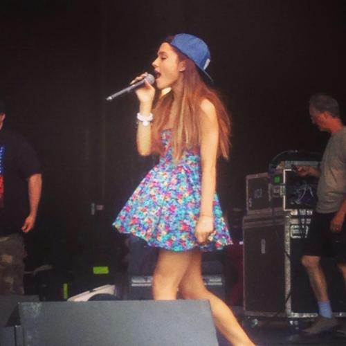 Another pic of Ariana Grande from Red white and Boom