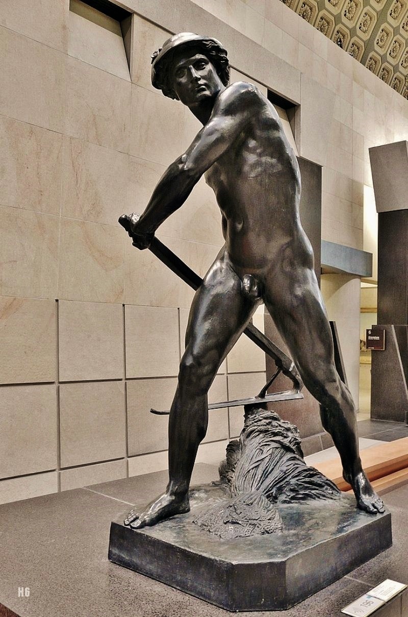 The Reaper. 1849. Eugene Guillaume. French 1822-1905. bronze. Musee d&#8217;Orsay. Paris.
http://hadrian6.tumblr.com
