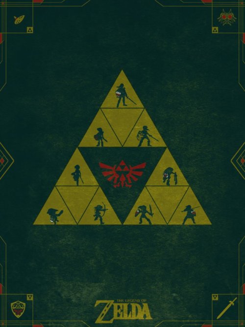 The Legend of Zelda Poster - Created by Colin Morella