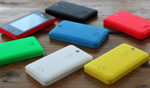 Nokia Asha 501 6 Colors Shells