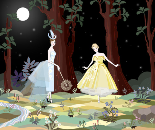 "Cinderella and Fairy Godmother in Dior Couture 2011" by Nicola Gobbetto