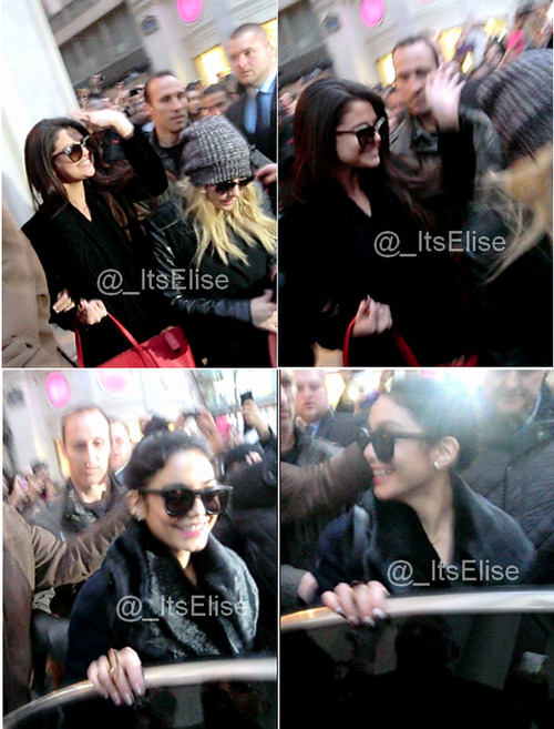 @_ItsElise: &#8220;Ashley, Selena and Vanessa today in Paris&#160;! #cutegirls&#8221;