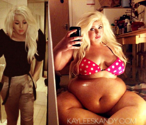 kayleeskandy:

west80:

kayleeskandy:

me before and after! 

You still looked good before,but your curvalicious now,it just worries me how some women want to keep gaining and become seriously bed ridden. Mental illness that is.

in reply to that….. i dont think its anybodys business whether a woman or man wants to gain, same with loosing weight. it is that person’s choice, and even though it might be bad, if they are happy then let them deal with it. dont be “worried” because its nothing to do with you lol you will live your life and they will live theirs. If that comment was aimed at me, i will like to proudly say, i walk to work everyday, i work full time im on my feet all day, im not bed ridden, i do not plan on gaining anymore weight, and i dont plan on loosing any yet. Its not a metal illness, its a lifestyle choice, might not be everybodys cup of tea but it is mine!!! and ill take 4 sugars in that tea too!
