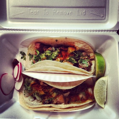 #tacos from a #Brooklyn #tacotruck :-)
