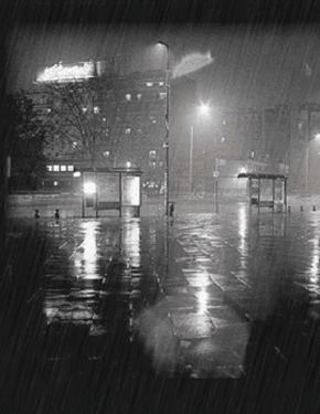 black and white rain gif | WiffleGif