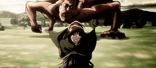 Image result for attack on titan gif