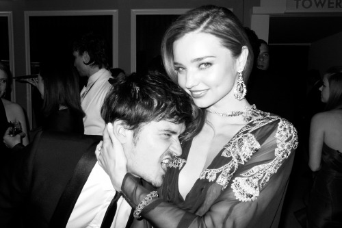 terrysdiary: <br /><br /> Orlando Bloom and Miranda Kerr at the VF party. <br /> 