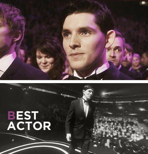
Colin Morgan win’s Best Actor at the NTA’s 2013

