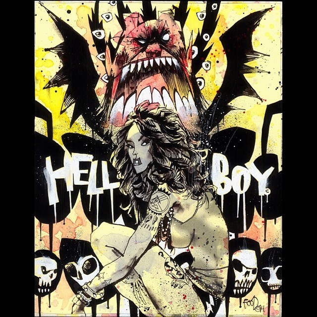 Tonight!! Hellboy 20th Anniversary Art Show at @herocomplexgallery! Friday, May 2nd! http://ift.tt/1fFdsnL
#hellboy #hellboy20thanniversary #herocomplexgallery #may2 #artshow #mixedmedia #visualfunk #jimmahfood by st. jimmahfood http://ift.tt/PZwTvk found by @sacredism - Instagram