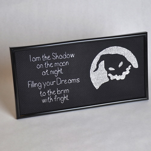 I am the Shadow - Oogie Boogie Cross Stitch
