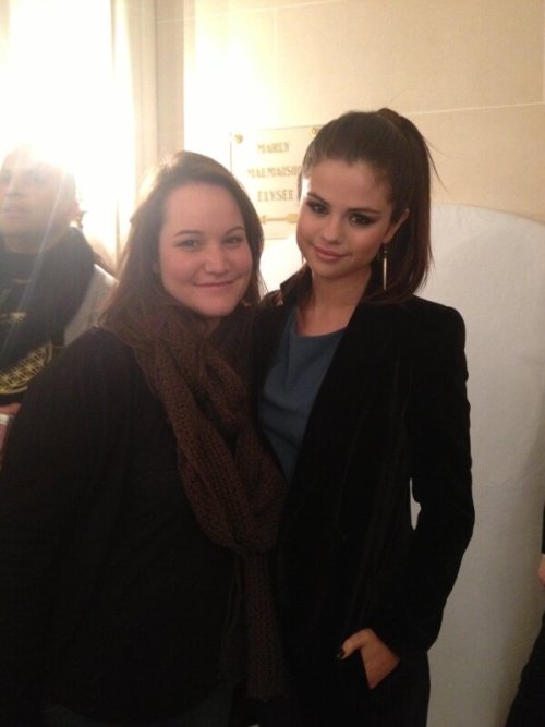 Selena at a Spring Breakers conference 
