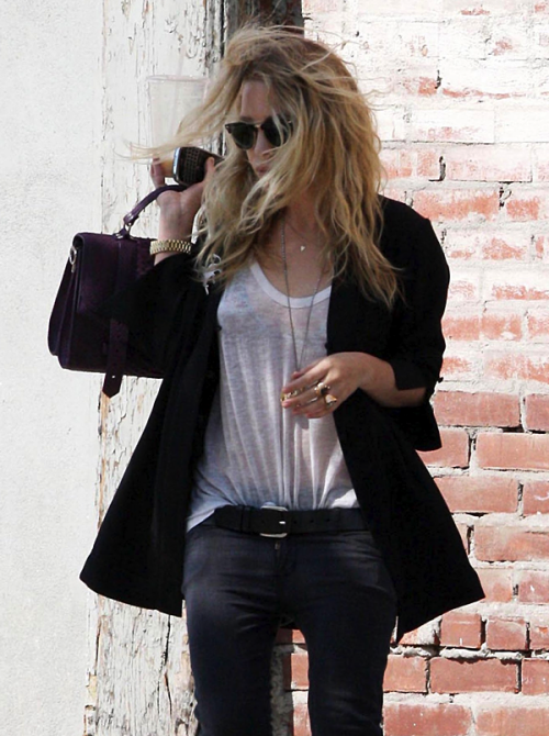 Mary-Kate Olsen street style