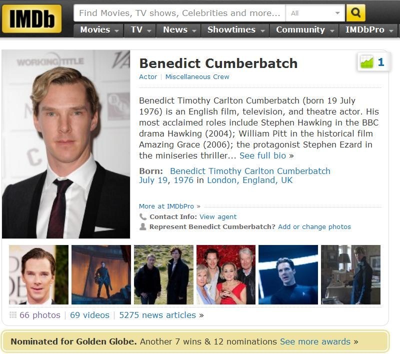 cumberbatchcoffeeklatch:

BENEDICT IS NUMBER ONE AT IMDB!!!!!
Thanks @StormingTeacup for the heads up!
