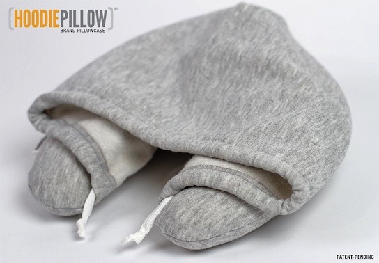 (via The Travel HoodiePillow, A Hooded Travel Pillow For Stylish Napping)
