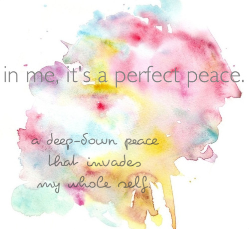 perfect peace