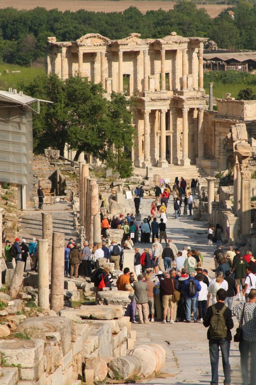 At Ephesus in Turkey