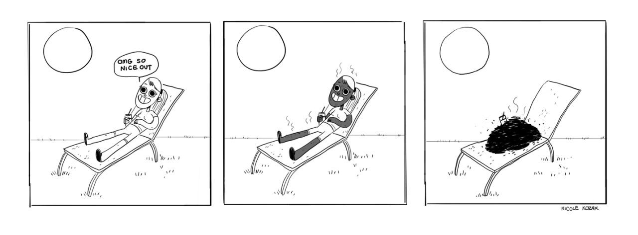 I made a comic about the glorious warm weather we&#8217;ve been having here in the GTA