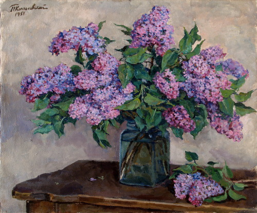 dipot:

Pyotr Konchalovsky: Lilac, 1951.
