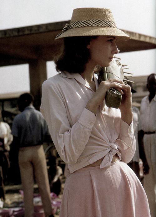 aladyloves:

Audrey Hepburn photographed by Leo Fuchs on the set of The Nun’s Story (1959)
