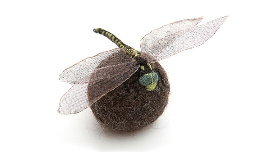 (via 3D embroidered bug and insect balls by claire moynihan)