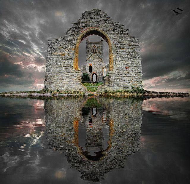 bluepueblo: Castle Ruins, Loch Ard, Scotland photo via connie
