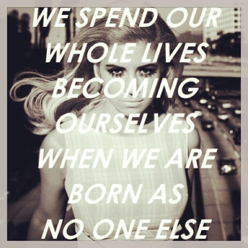 Be who you were meant to be. #inspiration #quote #edhardy