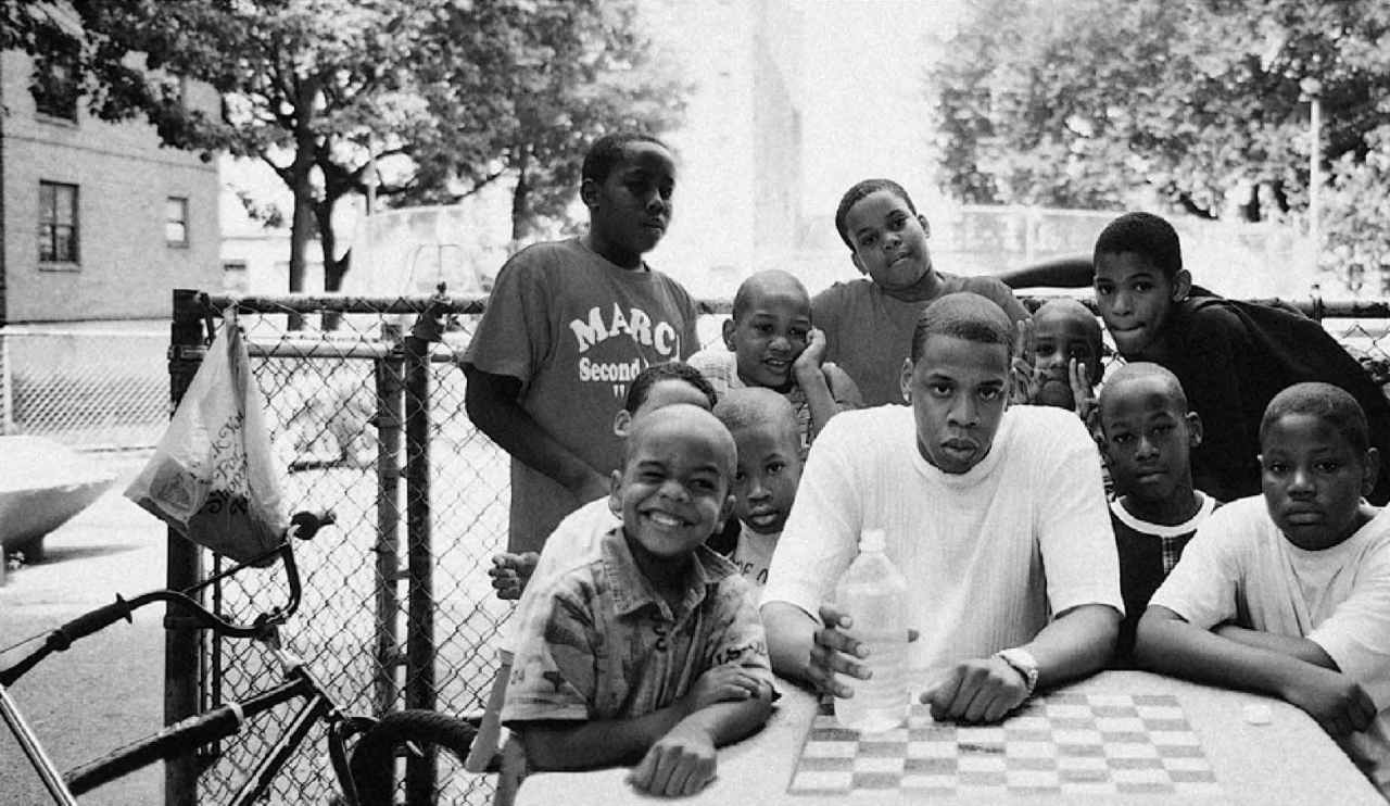 ... DONE IT BETTER - Jay-Z, photographed in the Marcy Projects for In