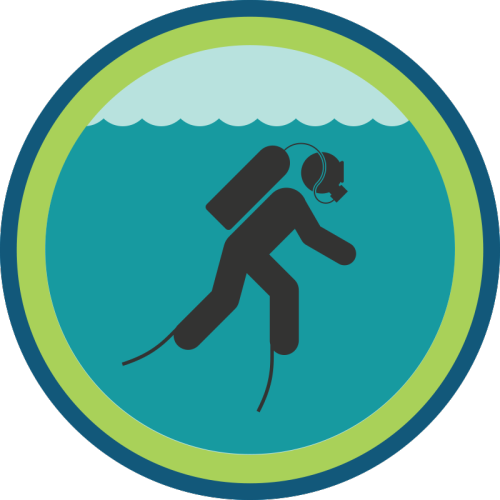 Lifescouts: Scuba-Diving Badge
If you have this badge, reblog it and share your story! Look through the notes to read other people’s stories.
Click here to buy this badge physically (ships worldwide).Lifescouts is a badge-collecting community of people who share real-world experiences online.